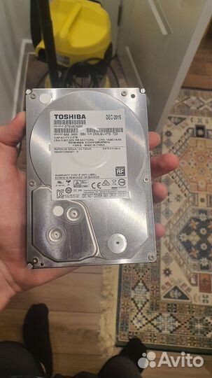 Жесткий диск 3,5 дюйма 2тб toshiba