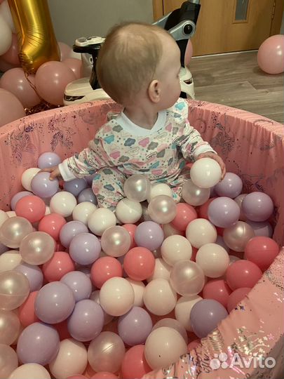 Сухой бассейн с шариками