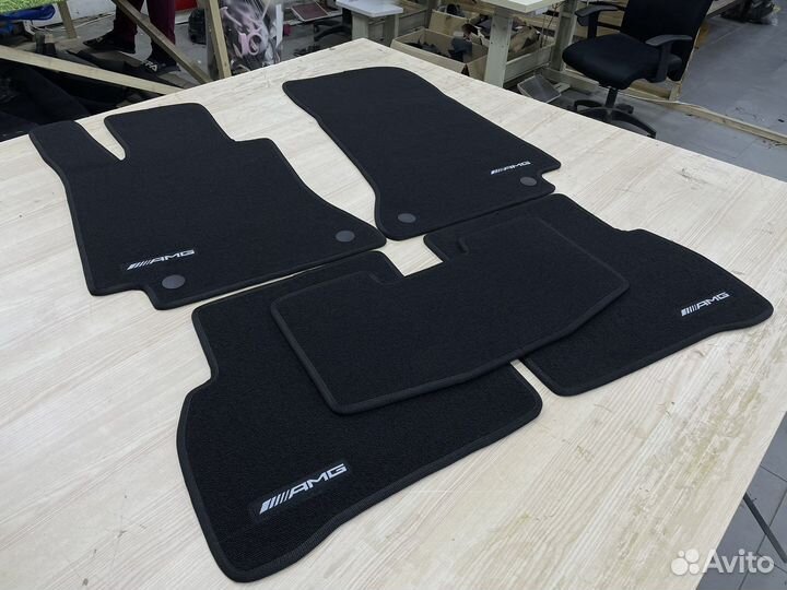 Коврики ворсовые mercedes