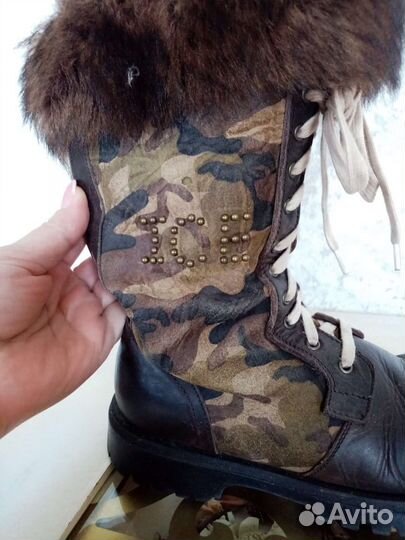 Сапоги зимние на девочку