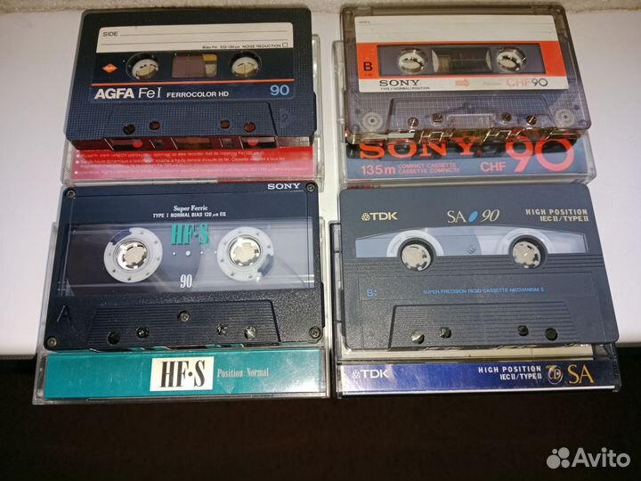 Лот топовых и культовых кассет с качеств. записями