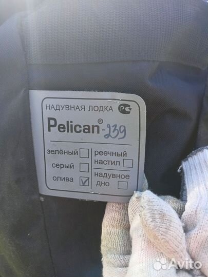 Надувная лодка с мотором