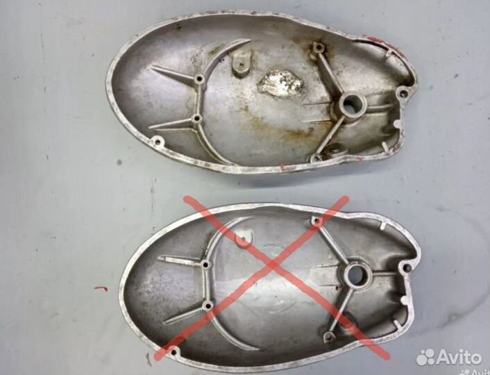 Левая крышка двигателей мотоциклов Иж-49, 56