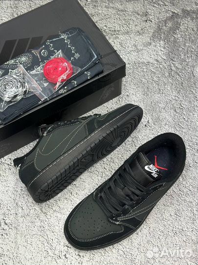 Кроссовки Nike Air Jordan 1 low travis scott