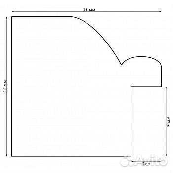 Ф/рамка Interior Office 982 30*40 тем орех