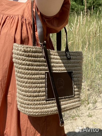 Сумка женская из джута Cesta-T