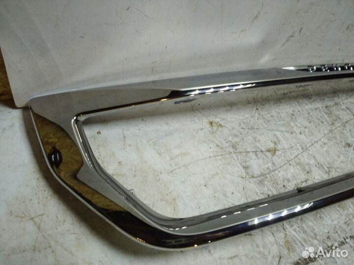 Молдинг решетки радиатора Peugeot Partner 2 2008