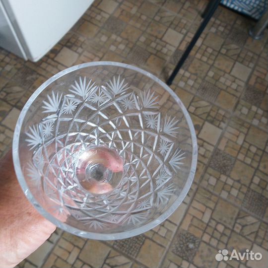 Фужеры хрустальные