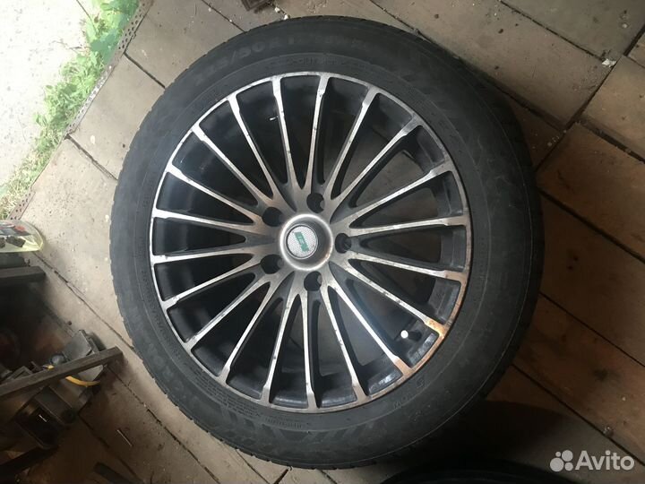 Колеса в сборе r 17 летние