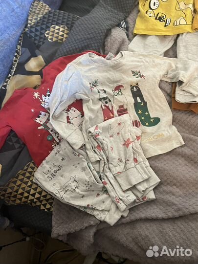 Вещи и обувь на мальчика пакетом (86-98)