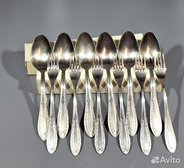 Набор вилок и ложек ссср.Винтаж