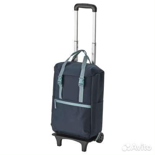 Старттид рюкзак на колёсиках, синий 19л