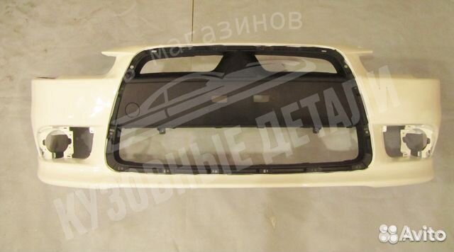 Бампер передний Mitsubishi Lancer 10 рестайлинг