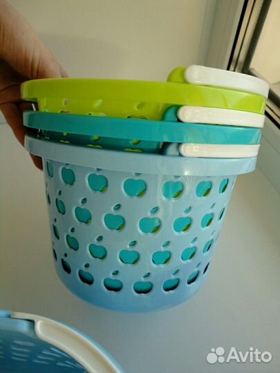 Набор корзинок-контейнеров (6 штук)