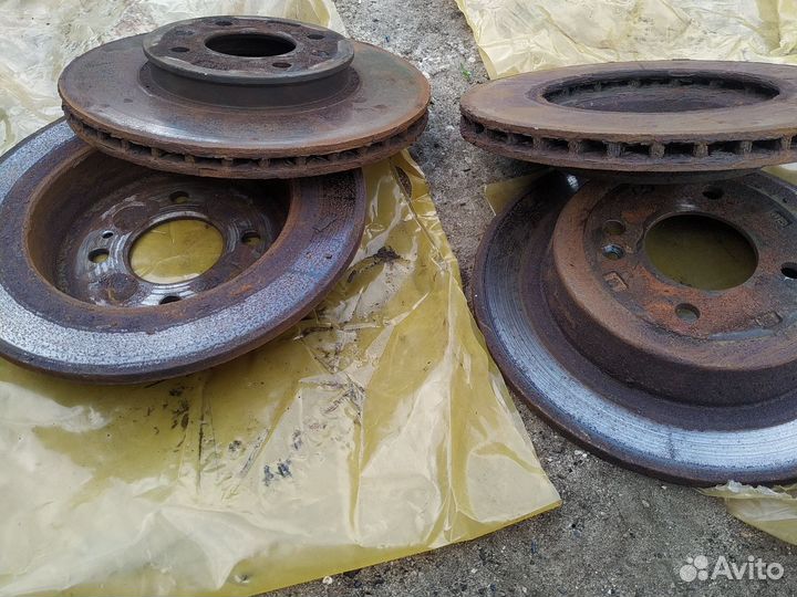 Диски тормозные бу kia