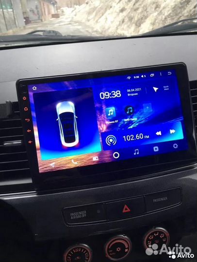 Магнитола Mitsubishi Lancer X 10 8 ядер SIM