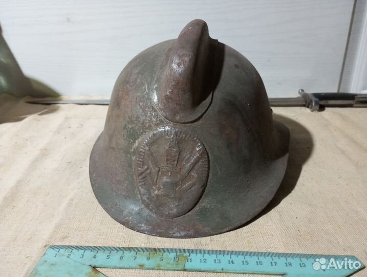 Шлем каска пожарного СССР