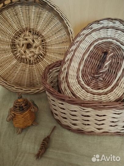 Плетёные изделия из бумажной лозы