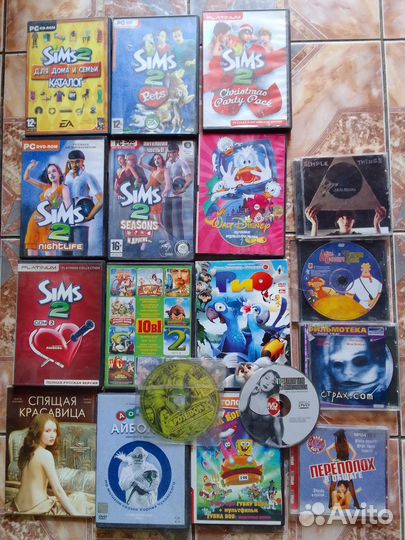 Dvd игры и диски