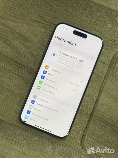iPhone 15 Pro, Natural, 256GB (100 акб, Идеал,Sim)