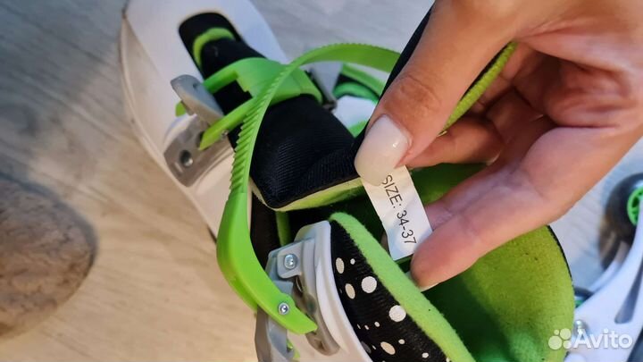 Ролики раздвижны 34-37 размер