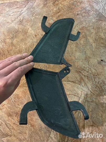 Заглушка переднего бампера priora