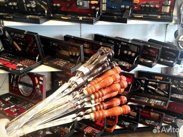 Шашлычный набор, шампуры, набор шампуров в Омске