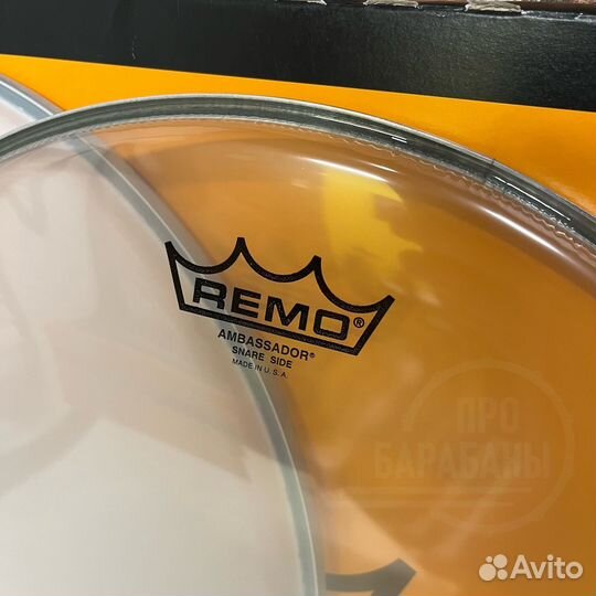 Комплект пластиков Remo Ambassador верх-низ 14