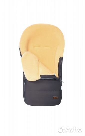 Меховой конверт в коляску овчина