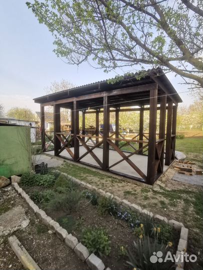 Беседка, терраса, хозблок