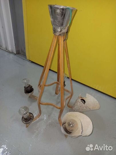 Люстра под реставрацию в гостиную или кухню