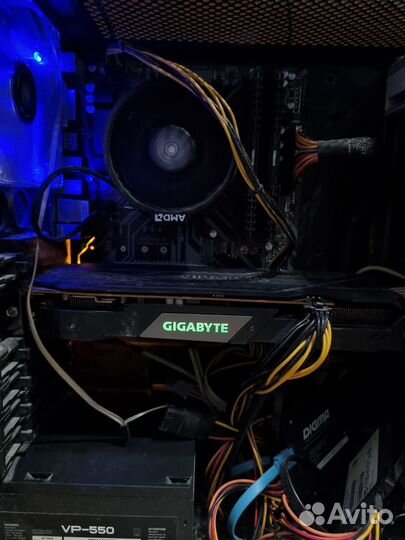 Видеокарта amd rx 5500 xt gaming OC 8GB gygabyte