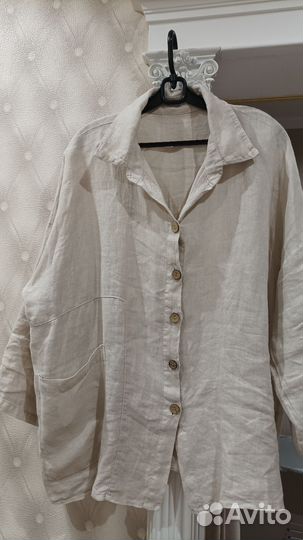 Рубашка лён
