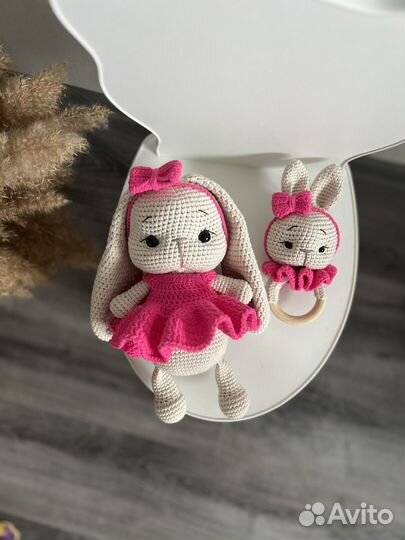 Вязаные игрушки ручной работы