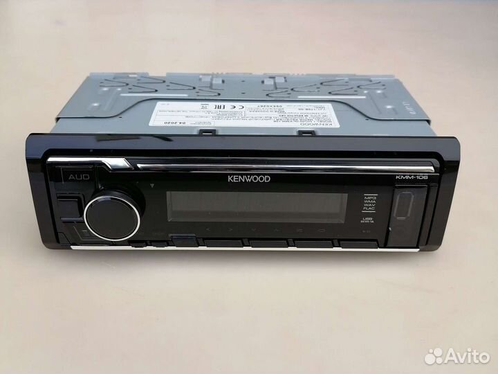 Магнитола Kenwood KMM-106 1din