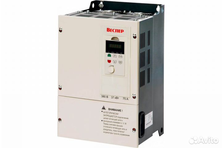 Преобразователь частоты Веспер E4-8400-050H 37кВт 380В, со съемным пультом VSP3587