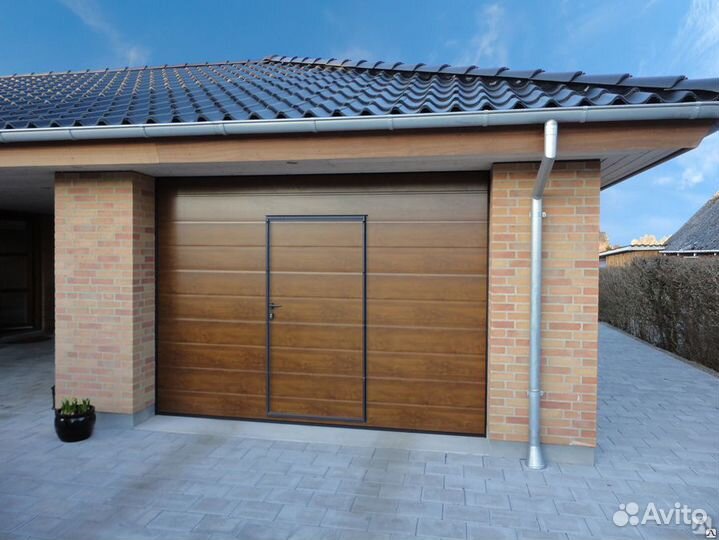 Секционные ворота гаражные