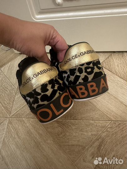 Dolce gabbana кеды кроссы