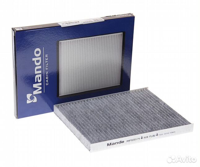 Фильтр воздушный салона ford Fiesta (08) угольный