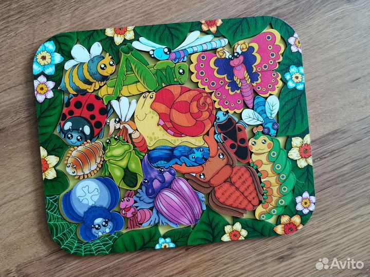 Пазл 'букашки