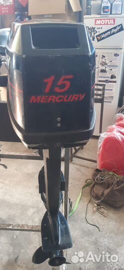 Лодка с мотором mercury 15 лс