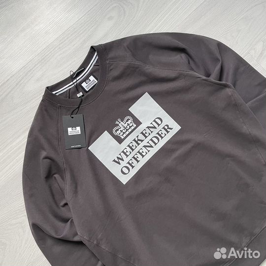 Свитшот Weekend Offender Skylar Anthracite