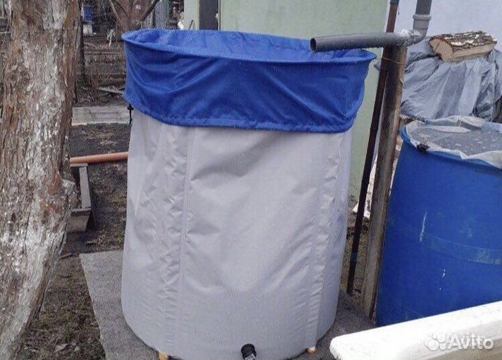 Бочка для воды на дачу. Емкость для воды