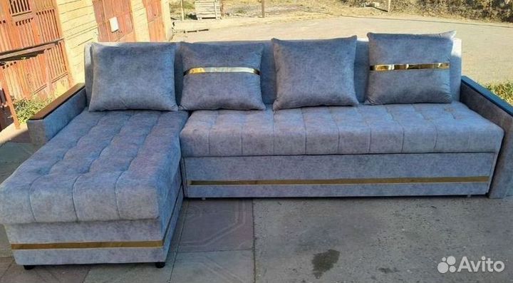 Угловой диван раскладной на заказ