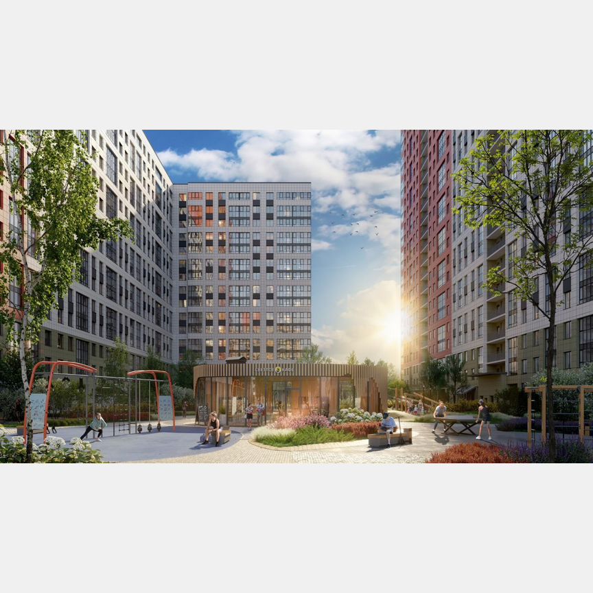 3-к. квартира, 53,5 м², 22/25 эт.