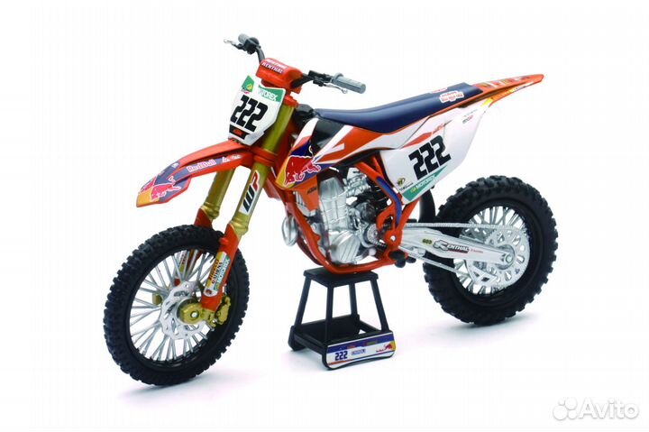 Модель мотоцикла KTM 450SX-F tony cairoli 1:10