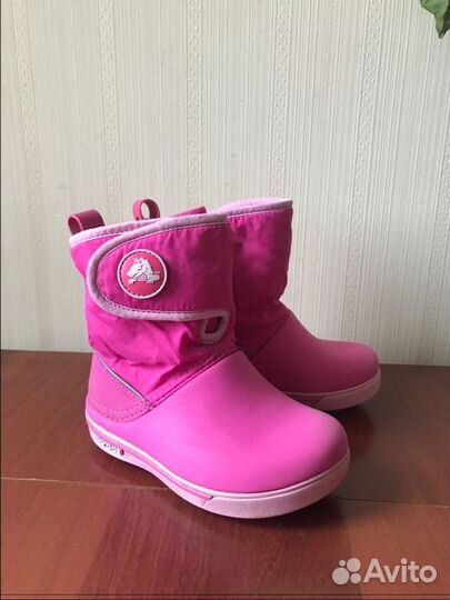 Сапоги Crocs демисезонные. C8