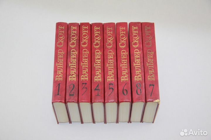 Вальтер Скотт Собрание сочинений в 8 томах