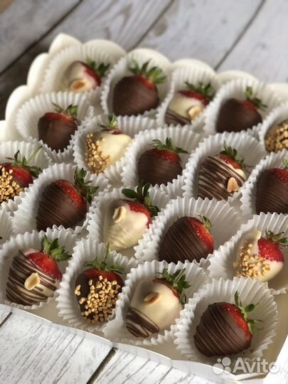 Клубника в шоколаде