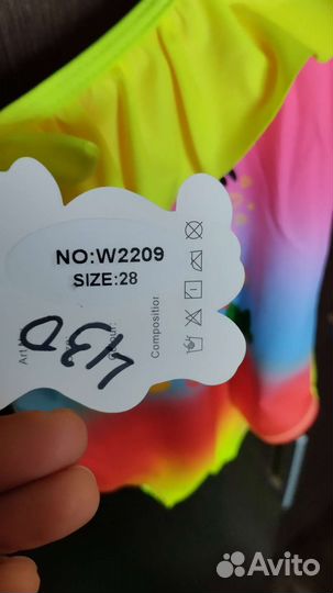 Купальник для девочки hm 98